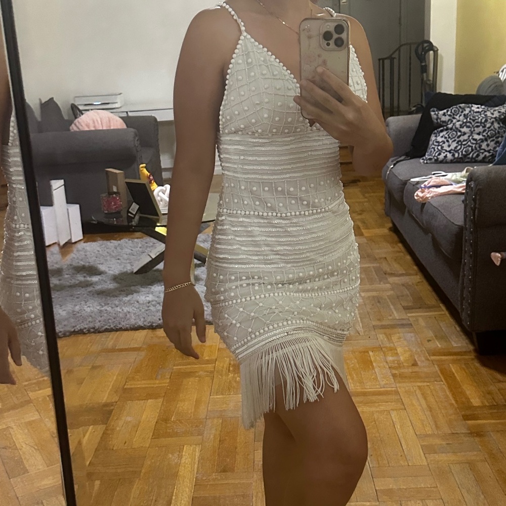 White dress